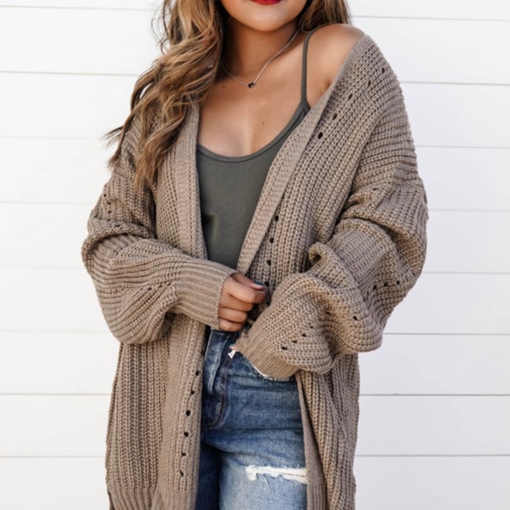 Staccato cardigan  Taupe NEW